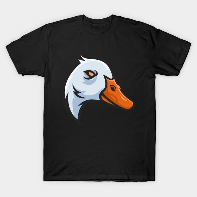 Duck Mascot T-Shirt by giggleapin